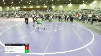 122 lbs 3rd Place - Raymond McIntire, Nighthawks WC vs Avery Stevens, No Team