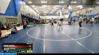 44-48 lbs Round 1 - Gavin Hancey, Fremont Wrestling Club vs Austin Tuttle, Westlake