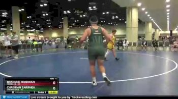 220 lbs Placement Matches (8 Team) - Christian Zaripheh, Strongsville vs Brandon Ridenour, Medina HS