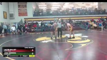 132 lbs Cons. Round 2 - Jacob Balliet, White River vs Jose Herrera, Grandview