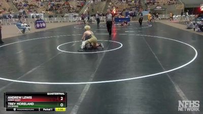 A 182 lbs Quarterfinal - Kobe Smith, Red Bank vs Josh Inso, Martin Luther King