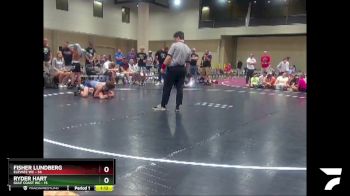 95 lbs Round 5 (8 Team) - Fisher Lundberg, Elevate WC vs Ryder Hart, Gulf Coast WC