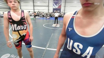 132 lbs Rr Rnd 3 - Cole Rose, Princeton Wrestling Club vs Logan Layne, Mavericks