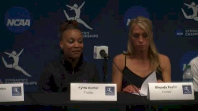 Kytra Hunter On Her Scream After Sticking Final Event Beam