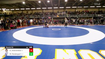 152 lbs Round Of 16 - Emma Andromalos, Oliver Ames vs Maura Pendergast, Scituate