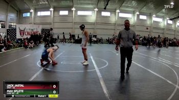 115 lbs Round 2 (10 Team) - Jack Jastal, DWA vs Max Splete, Lake WC