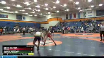 141 lbs Cons. Semi - Jarrod Brezovec, John Carroll University vs Ethan Renager, Wheaton