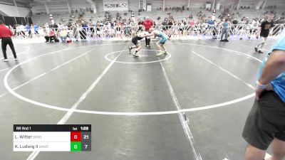 145 lbs Rr Rnd 1 - Lucas Witter, Brady Strong vs Karl Ludwig II, Great Neck WC