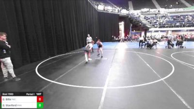 7th - 8th grade - 123 Quarters - Garrett Bills, Powerhouse Wrestling Club vs Grant Stanford, Moen Wrestling Academy