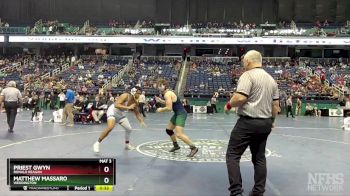 4A 190 lbs Cons. Round 2 - Matthew Massaro, Weddington vs Priest Gwyn, Ronald Reagan