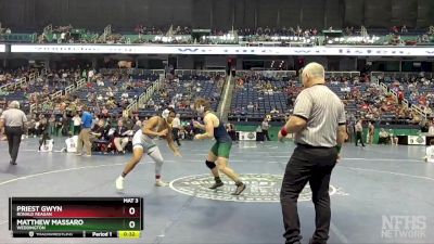 4A 190 lbs Cons. Round 2 - Matthew Massaro, Weddington vs Priest Gwyn, Ronald Reagan