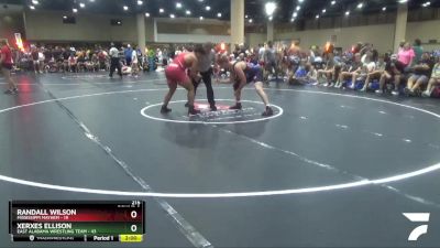 215 lbs Round 3 (6 Team) - Xerxes Ellison, East Alabama Wrestling Team vs Randall Wilson, Mississippi Mayhem