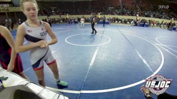 110 lbs Round Of 16 - Calli Taylor, Clinton Youth Wrestling vs Dru Turner, Hinton Takedown Club