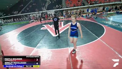 140 lbs Placement Matches (16 Team) - Lia Hornby, Washington 2 vs Diamond Van Cleve, Washington 3