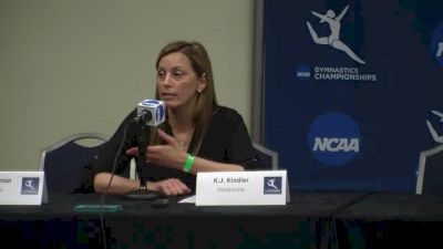 K.J. Kindler Talks Beam Strategy After Counting Team's First Fall Of The Season