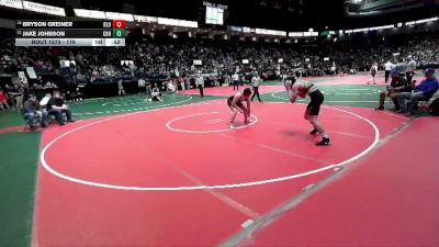 176 lbs Cons. Round 4 - Jake Johnson, CNRA vs Bryson Greiner, BLO2