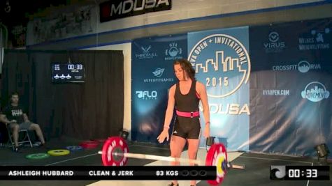 Ashleigh Hubbard (63 Kg) CJ