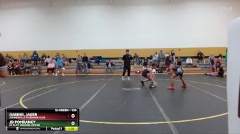 100 lbs Round 1 - Gabriel Jager, Summerville Takedown Club vs Jd Pomranky, KC Elite Training Center