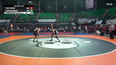 7A 150 lbs 3rd Place Match - Luis Melendez, Tuscaloosa County vs Jack Besse, Hewitt-Trussville