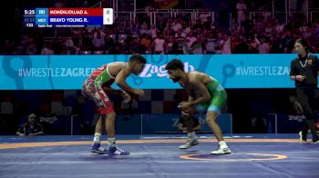 57 kg 1/8 Final - Ali Hossein Momenijoujadeh, Iran vs Roman Guillermo Bravo Young, Mexico