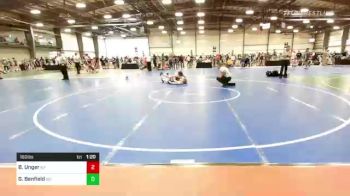 160 lbs Round Of 64 - Brady Unger, NY vs Garrett Benfield, NC