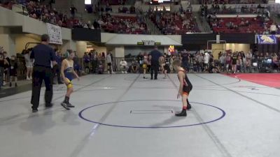 70 lbs Quarterfinal - Coy Robertson, High Plains Thunder vs Shane Redding, Hardin Wrestling Club