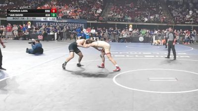 D 1 150 lbs Semifinal - Ian David, Acadiana vs Joshua Lara, Brother Martin