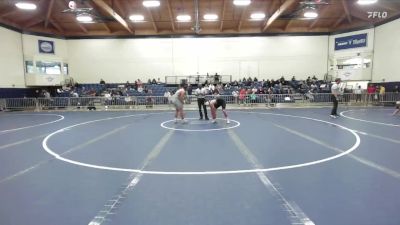 184 lbs Champ. Round 1 - Evan Silveira, Sacramento State University vs Nicholas Hernandez, Menlo NCAA
