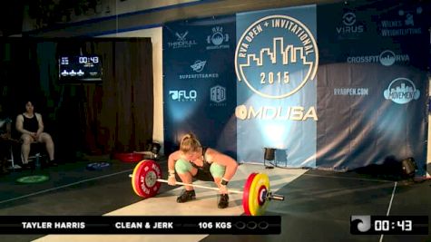 Tayler Harris CJ 2 106 Kgs