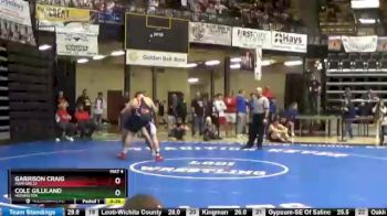 285 lbs Cons. Round 2 - Cole Gilliland, Hoisington vs Garrison Craig, Marysville