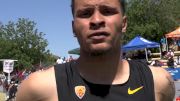 Andre De Grasse runs 9.87!
