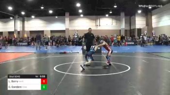 70 lbs Consolation - Logan Barry, Mayo Quanchi Wrestling Club vs Cooper Sanders, Tennessee