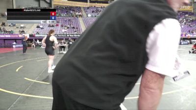 160 lbs Quarters & 1st Wb (16 Team) - Nicole Olson, Grand View vs Bo Geibe, Indiana Tech