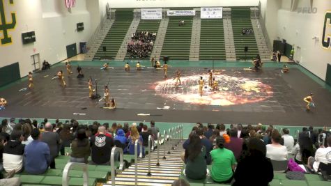 Diamond Bar HS "Diamond Bar CA" at 2025 WGI Guard Manhattan Beach Regional