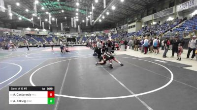 125 lbs Consi Of 16 #2 - Amani Castaneda, Milliken Middle School vs Amias Askvig, Windsor