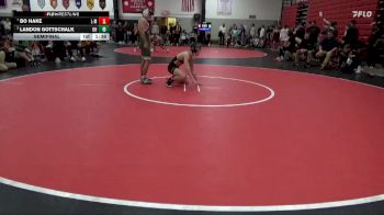 120 lbs Semifinal - Landon Gottschalk, Dubuque Hempstead vs Bo Hake, Louisa-Muscatine