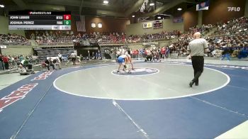 1A 150 lbs Semifinal - Joshua Perez, Panguitch vs John Leber, Monticello