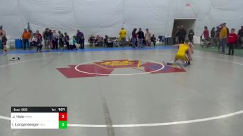 130 lbs Final - Joshua Hale, Manchester vs Ian Longenberger, Dillsburg
