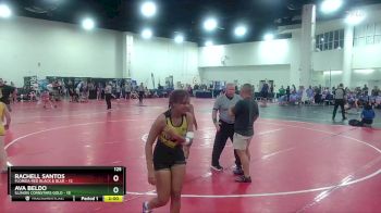 125 lbs Champ Round 1 (16 Team) - Ava Beldo, Illinois Cornstars Gold vs Rachell Santos, Florida Red Black & Blue