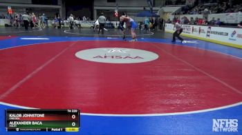 7A 220 lbs Quarterfinal - Alexander Baca, Foley vs Kalob Johnstone, Chelsea