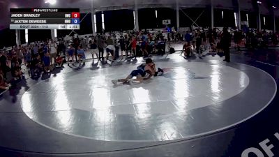 113 lbs Cons. Round 2 - Jaden Bradley, DeKalb Wrestling Club vs Jaxten DeWeese, Ohio