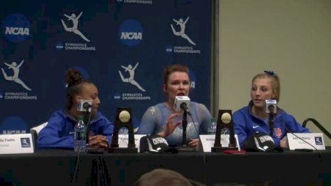 'If You're Going To Have A Season High Rotation Score It Better Be At NCAA Super Six'