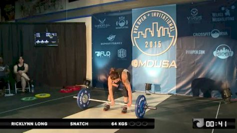 Ricklynn Long Snatch 64 Kgs