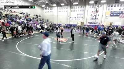 285 lbs Champ. Round 3 - Pratt Johnsey, Athens vs Austin Cummings, Union County