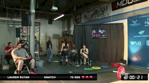 Lauren Rutan Snatch 73 Kgs 2