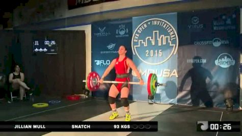 Jillian Mull Snatch 93 Kgs