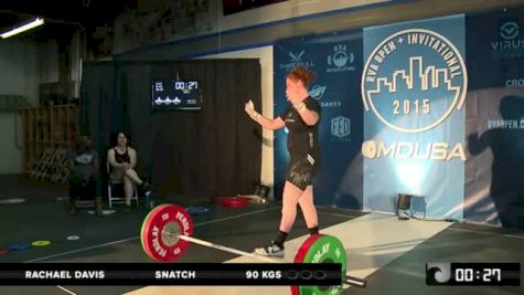 Rachael Davis Snatch 90 Kgs