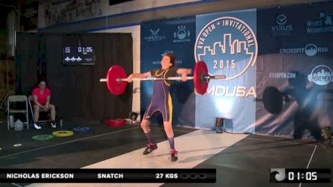 Men's Session 5 Open 56/62/69/77 Kgs