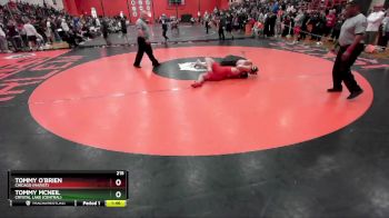 215 lbs Cons. Round 4 - Tommy O`Brien, Chicago (MARIST) vs Tommy McNeil, Crystal Lake (CENTRAL)