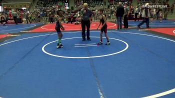 58 lbs Consi Of 8 #1 - Jaysen Matlock, Poteau Youth Wrestling Academy vs Kirk Walker III, Tulsa Blue T Panthers